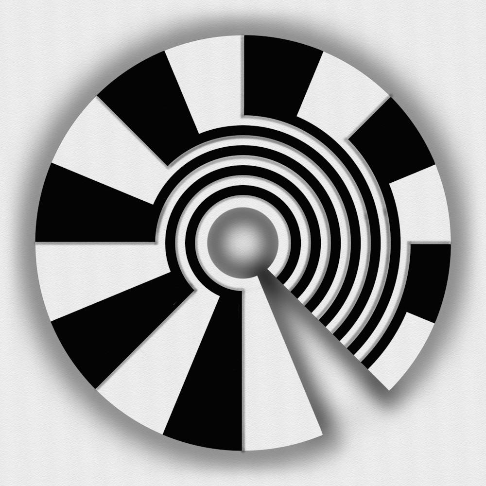 Black And White Circle