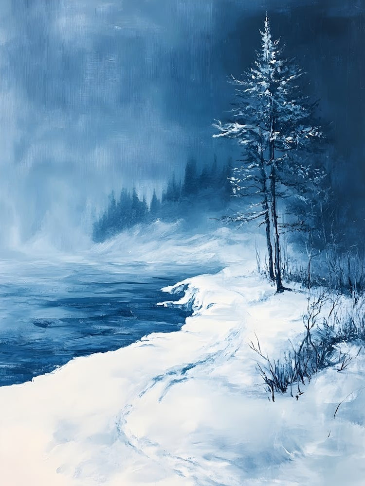 Minimal Winter Scene 1