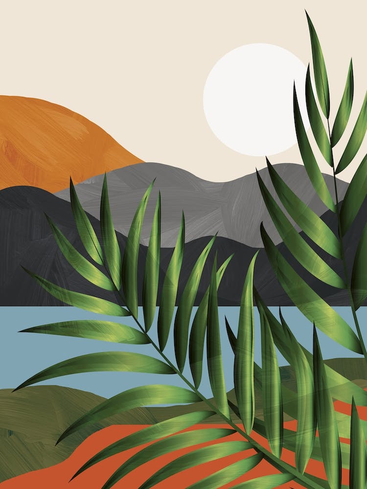 Abstract Tropical Art 4