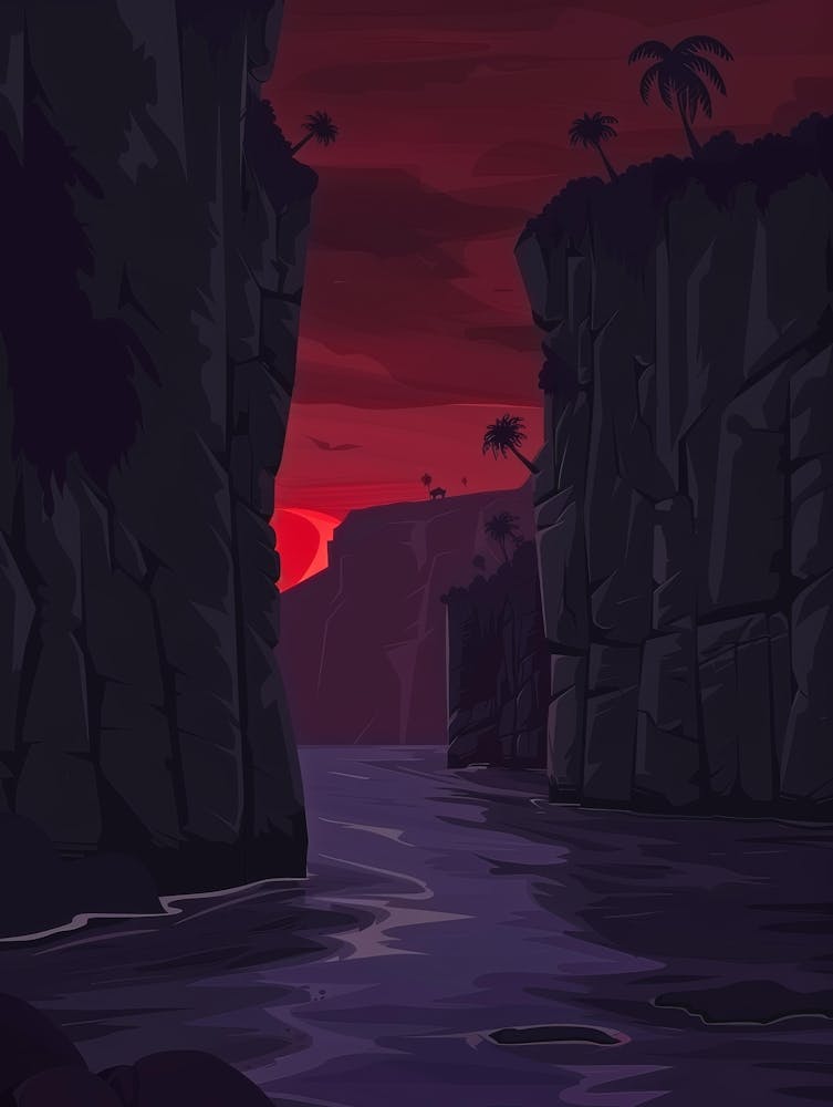 Sunset In The Desert 15