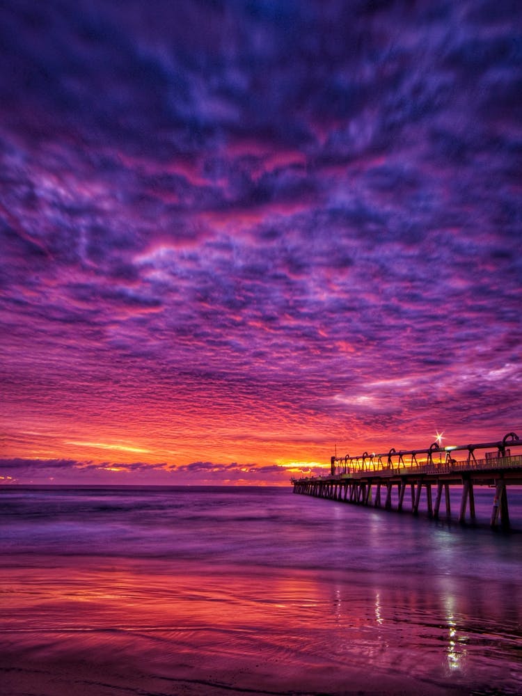 Ocean Pier Sunrise