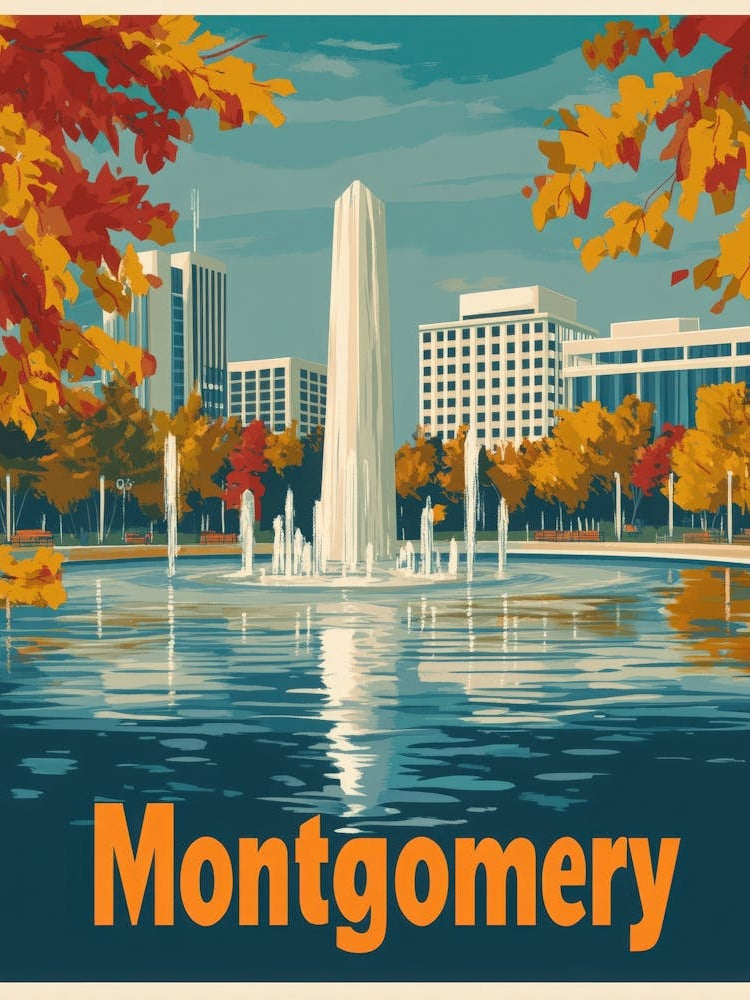 Aihrgdesign A Retro Travel Poster For Montgomery Featuring Th 238bd754 096d 4e25 Abb6 7b2569bd27f0 1