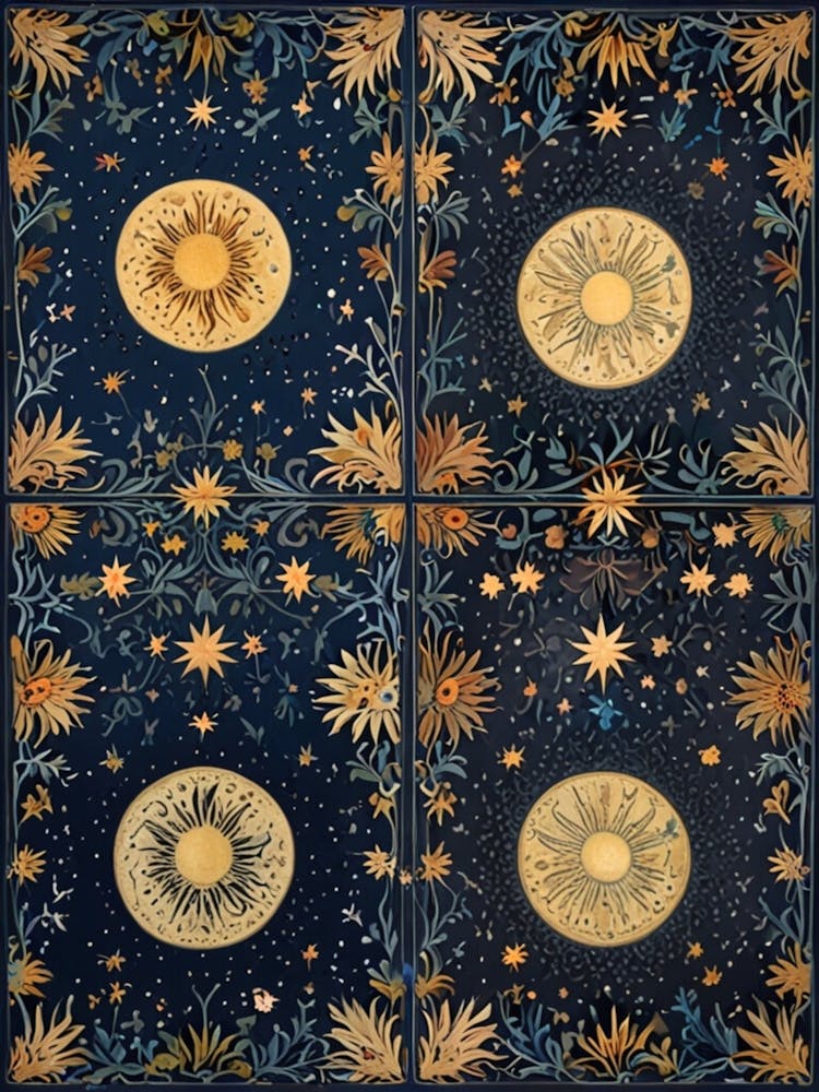 WILLIAM MORRIS Four Suns