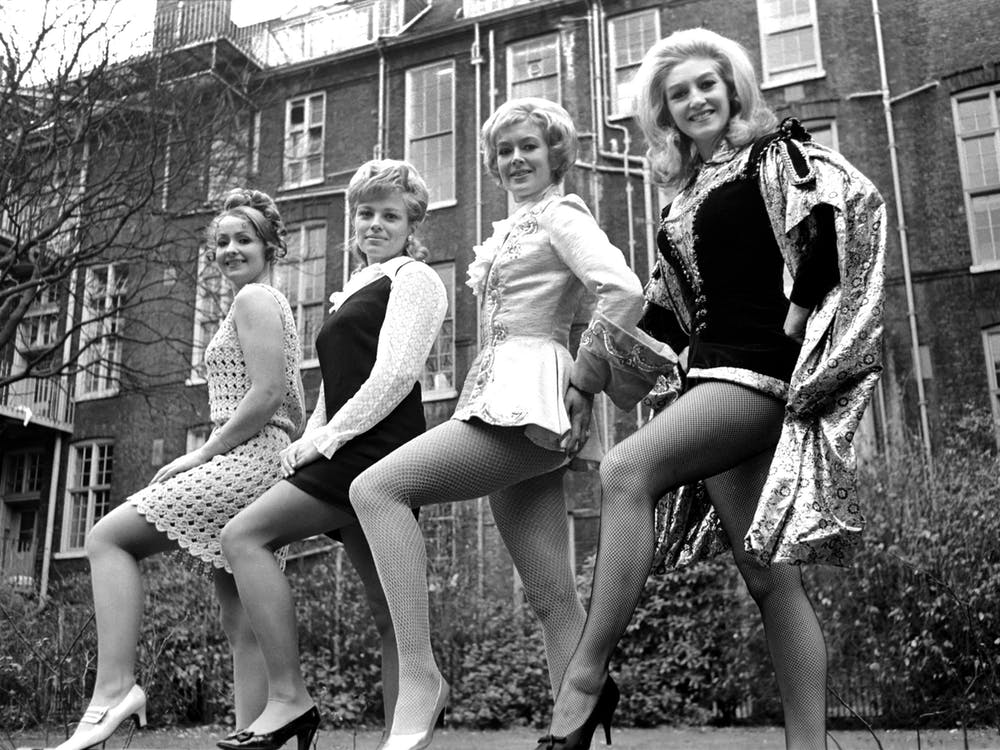 Pantomime Beine, 1969
