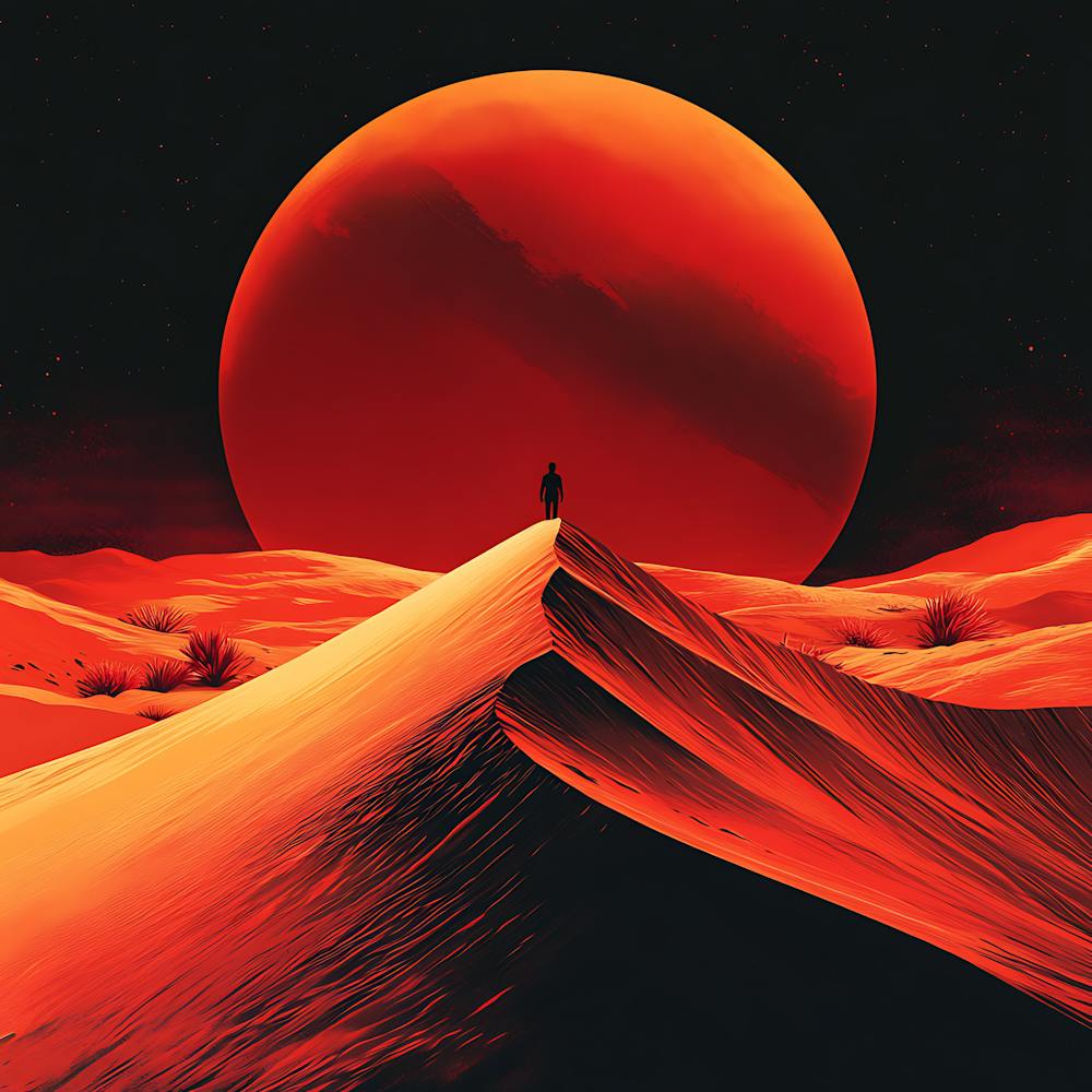 Eclipse In The Desert 1