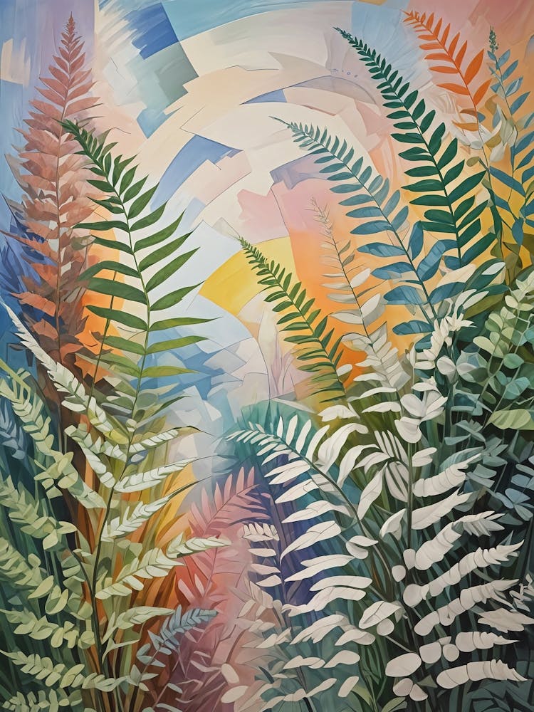 Rainbow Ferns no2