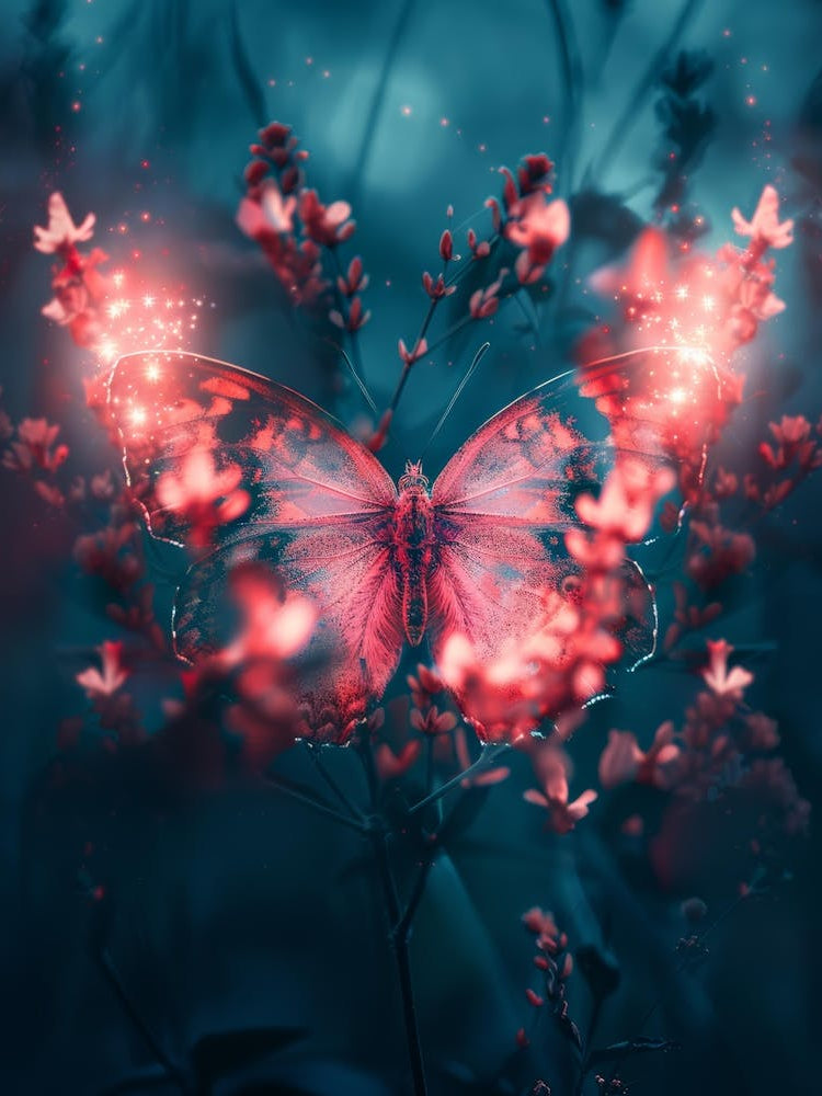 Butterfly In The Forest
