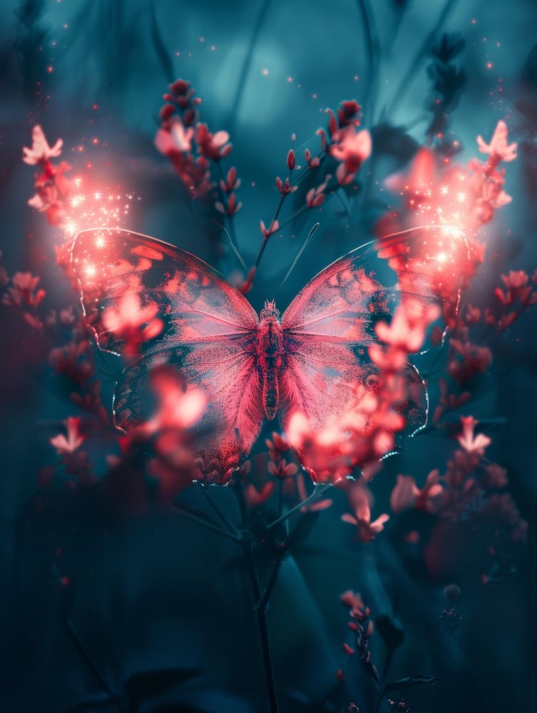 Butterfly In The Forest