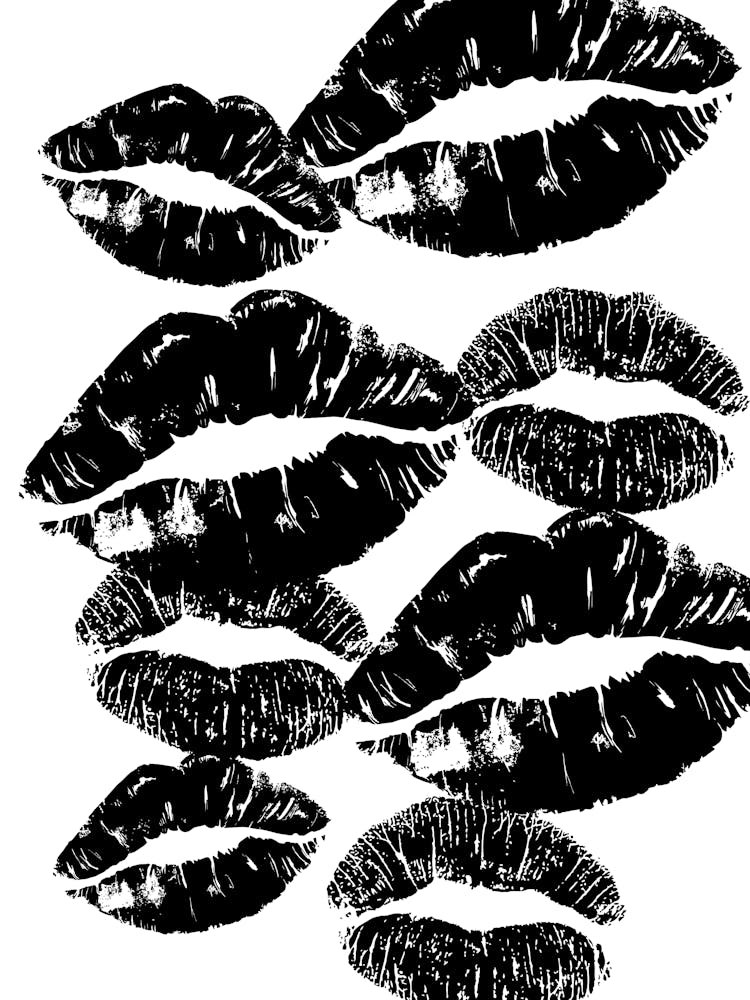 Black And White Kisses