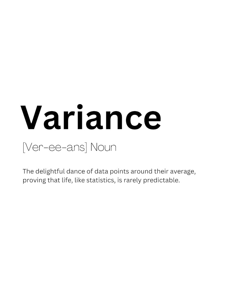 Variance Definition Meaning