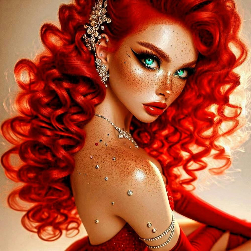 Red Haired Beauty