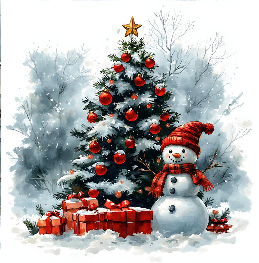 Snowman Christmas Tree