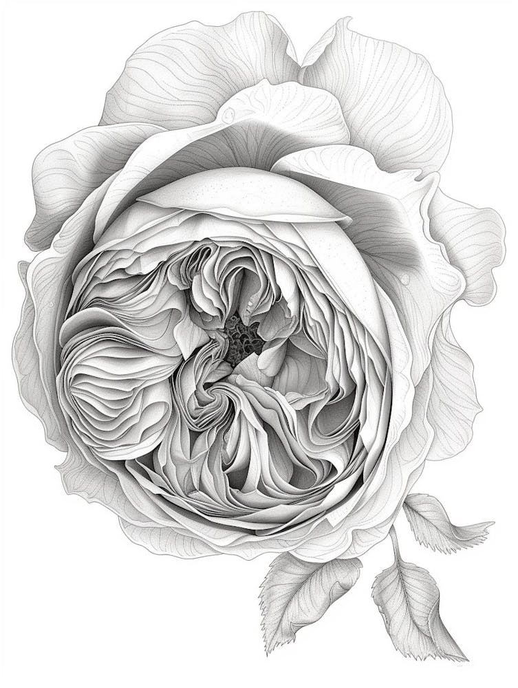 Roses Sketch 4
