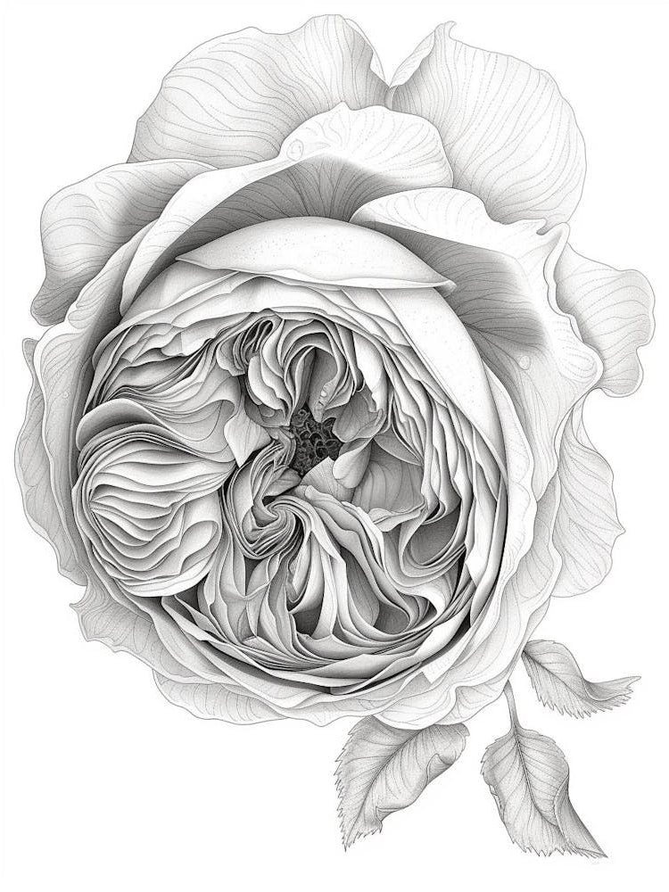Roses Sketch 4
