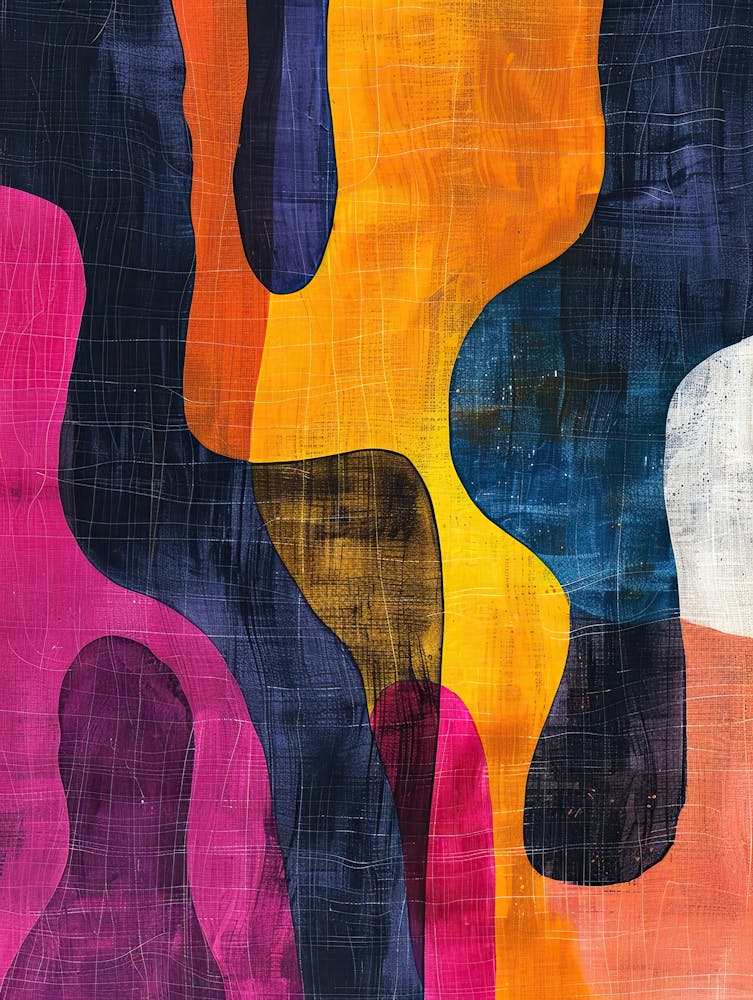 L'Inconnu Vibrant Style Matisse