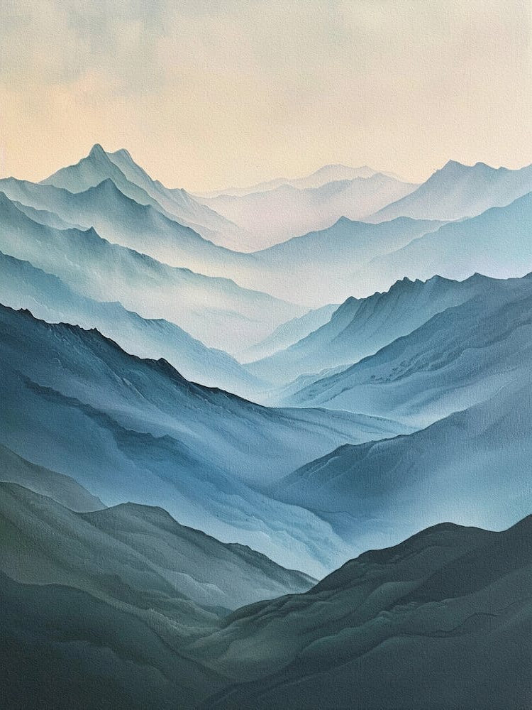 Poster Canvas Mountain 40