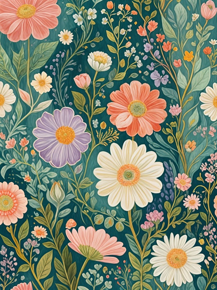 Floral Midnight Dream