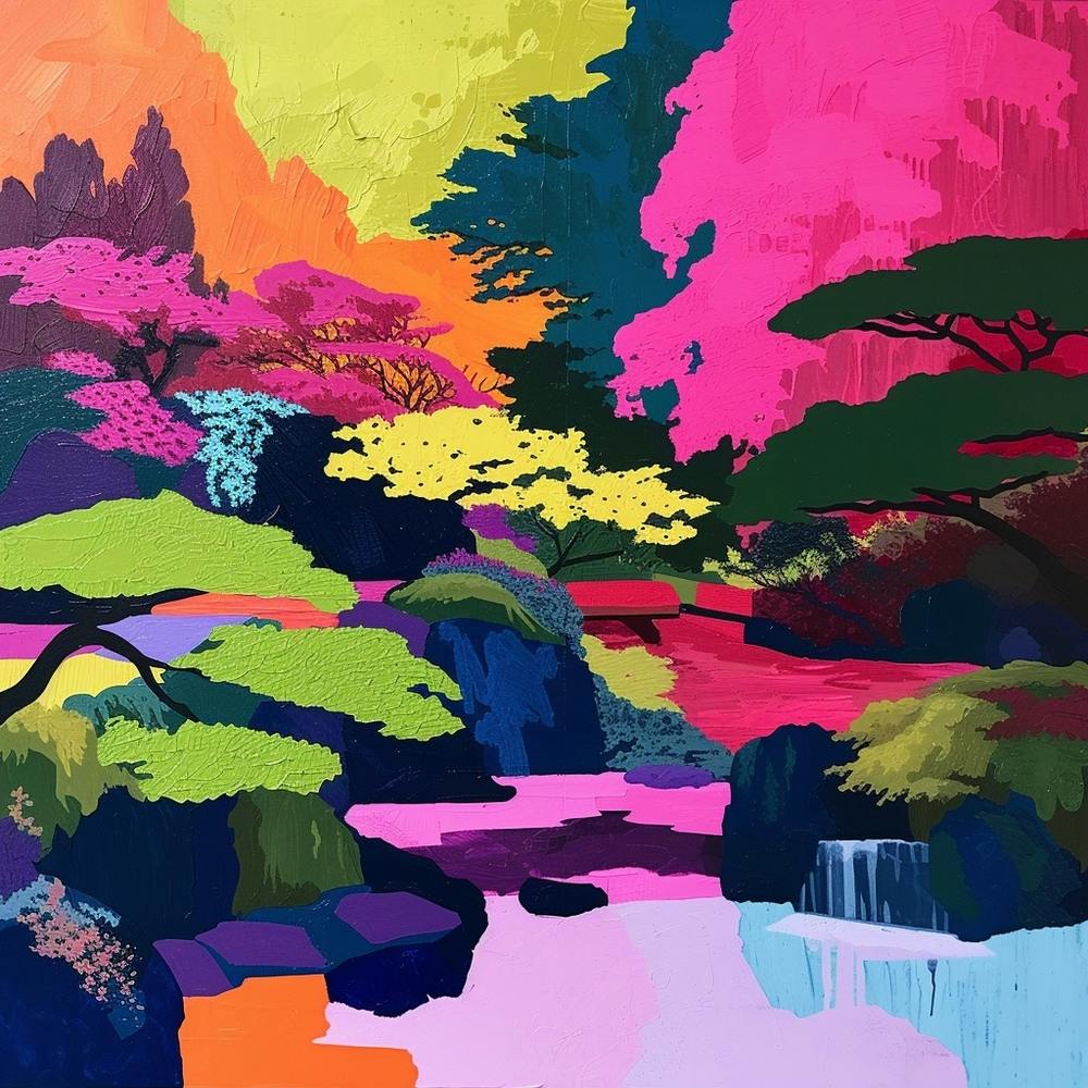 Colourful Gardens Portland Japanese Garden Usa 2