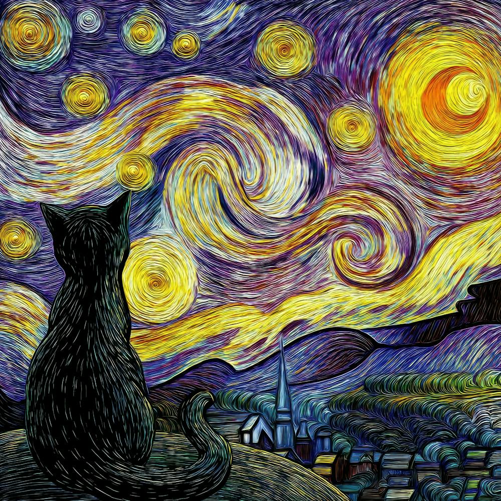 Starry Night Cat 4