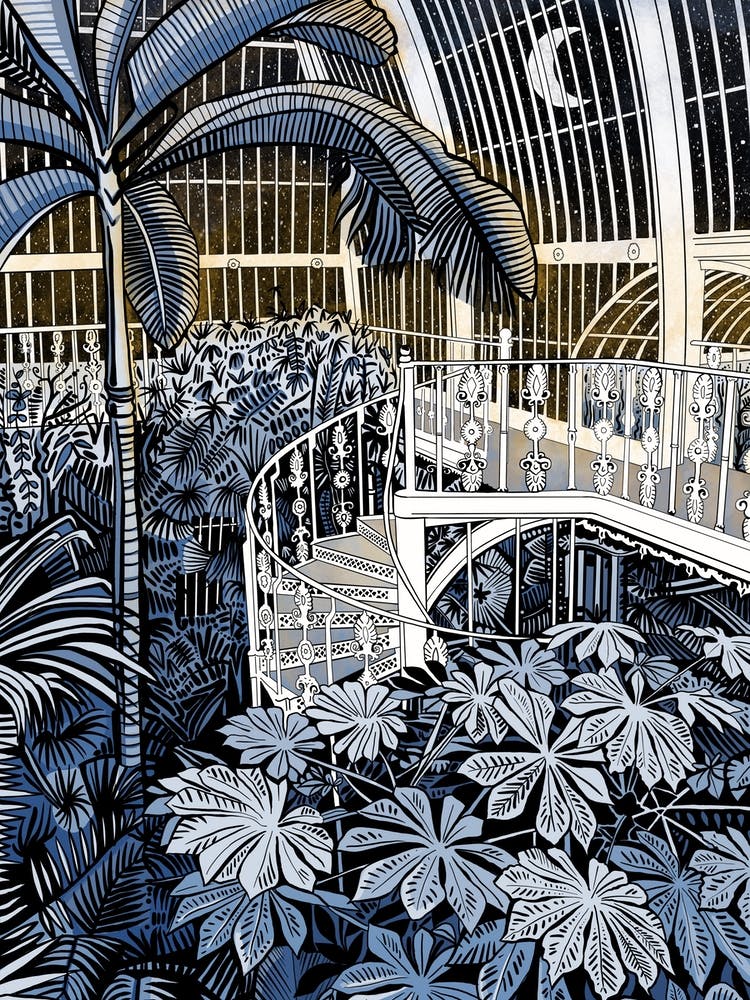 Kew Gardens Starlit Staircase