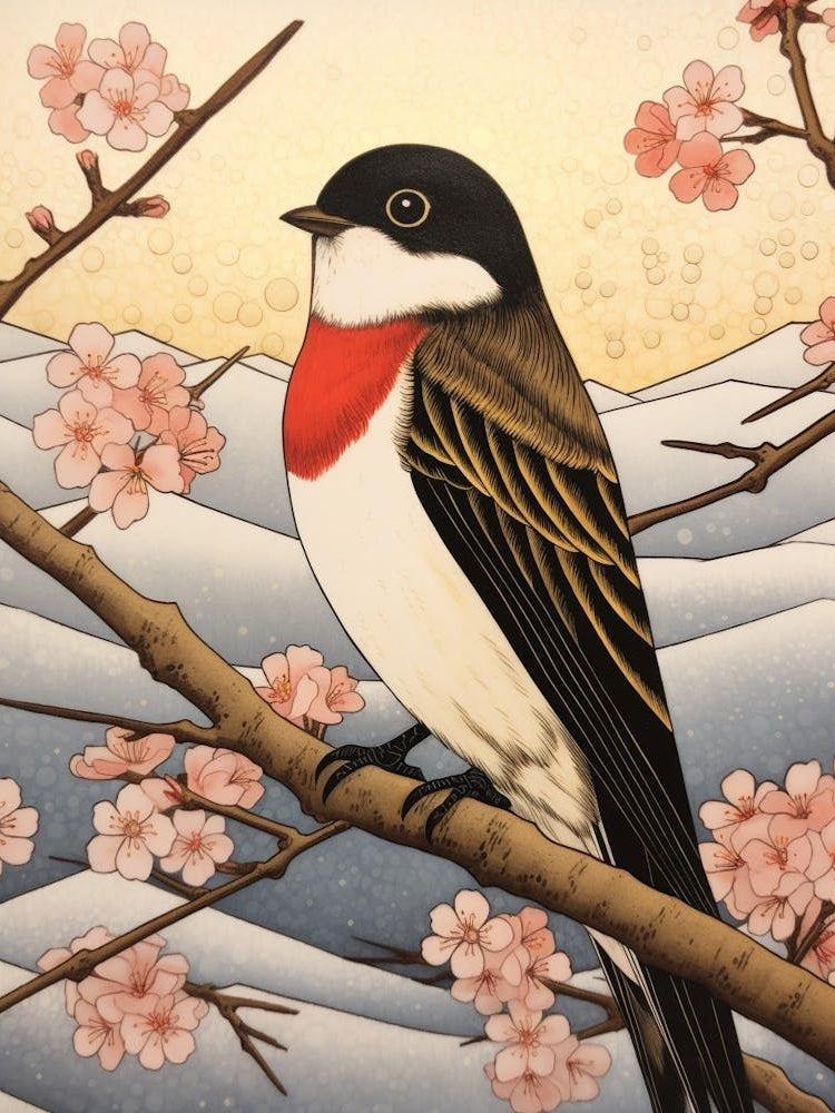 Bird Illustration Swallow 3