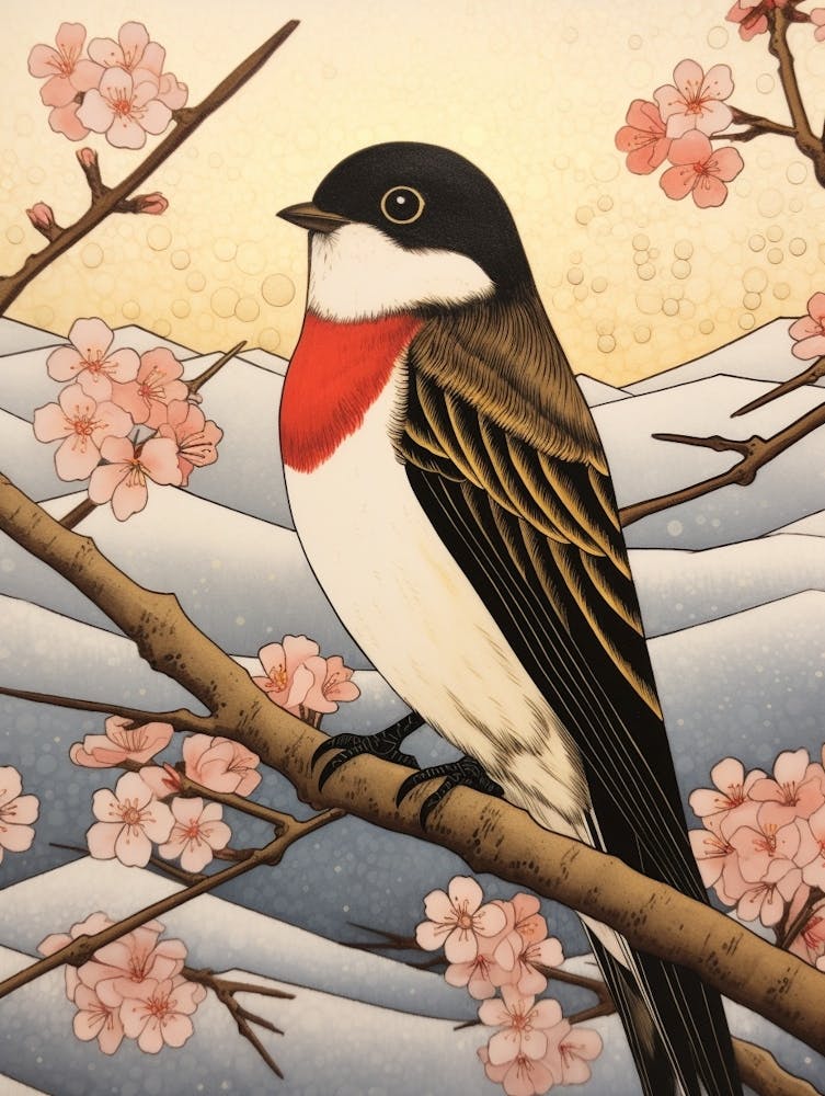 Bird Illustration Swallow 3