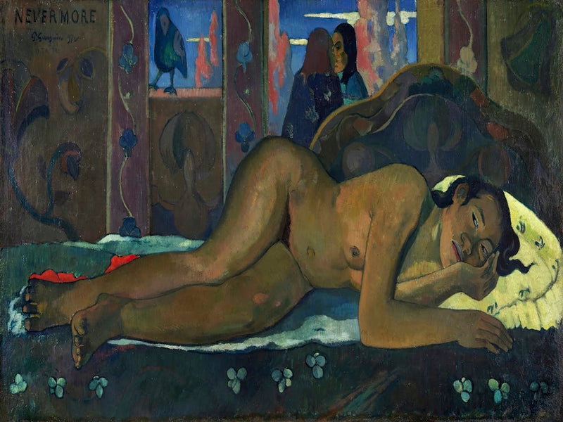 Nevermore (1897), Paul Gauguin