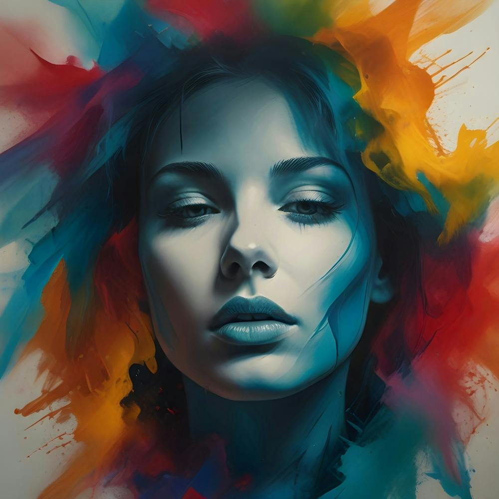 Abstract Painting-Women