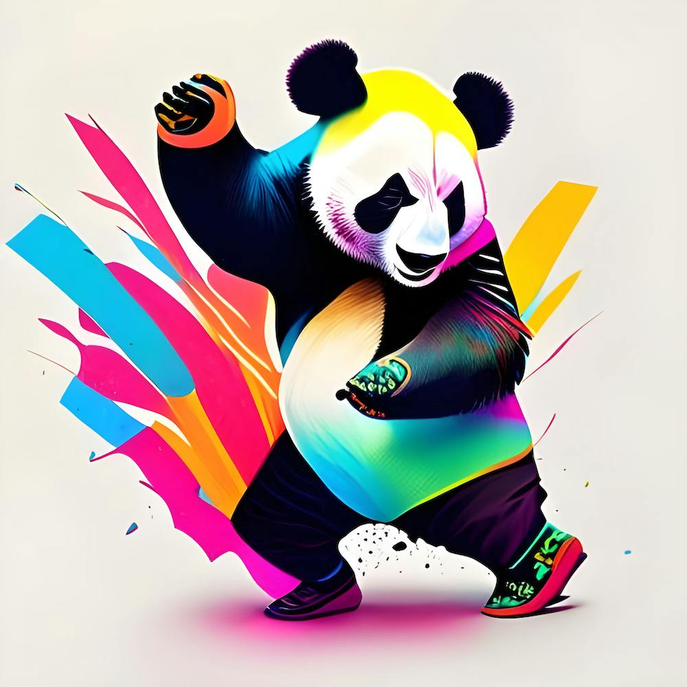 Dancing Panda Bear