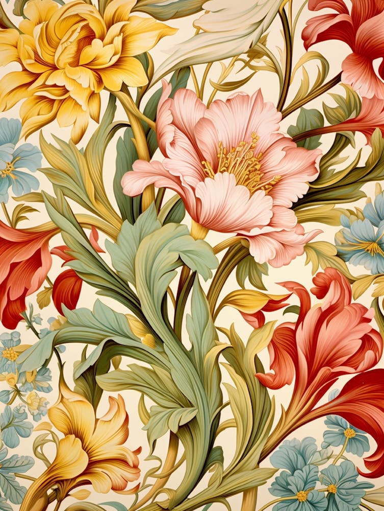 Floral Wallpaper Pattern 8