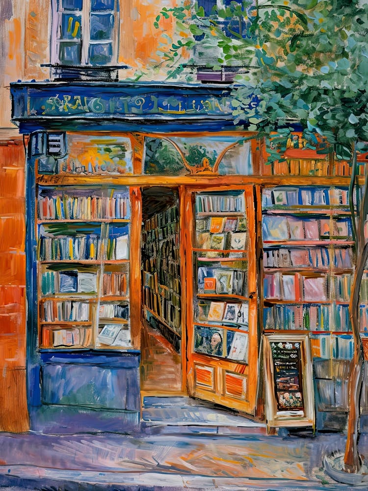 Paris Book Nook Bookshop 1