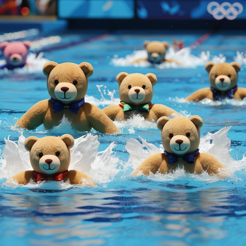 Teddy bear olympics