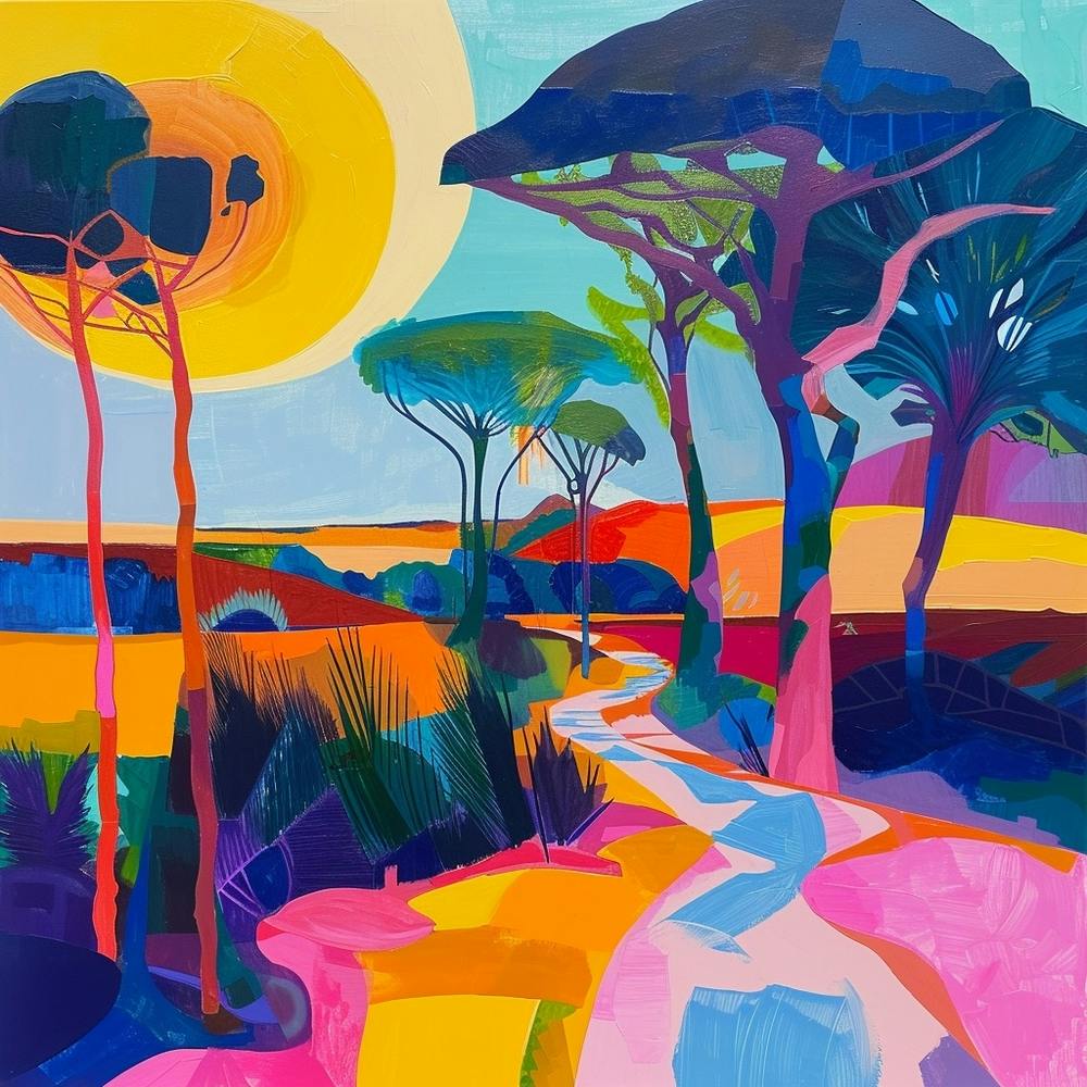 Abstract Travel Collection Tanzania 3