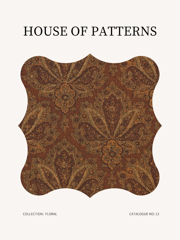 Floral Pattern Poster 13