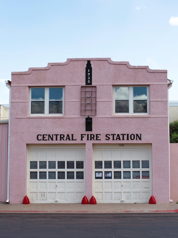 Marfa Texas Fire Station