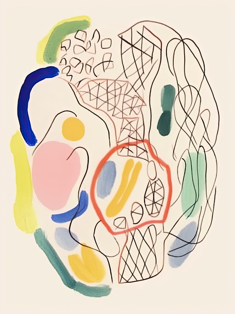 Enigma Line Art Abstract 9