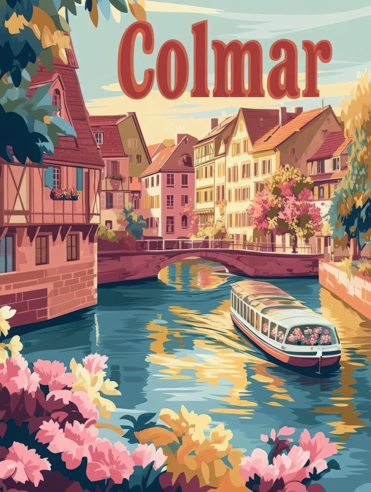 Aihrgdesign A Mid Century Modern Travel Poster For Colmar Sho 8664601c 39eb 4515 Ac5b 88b947abc1c6 0