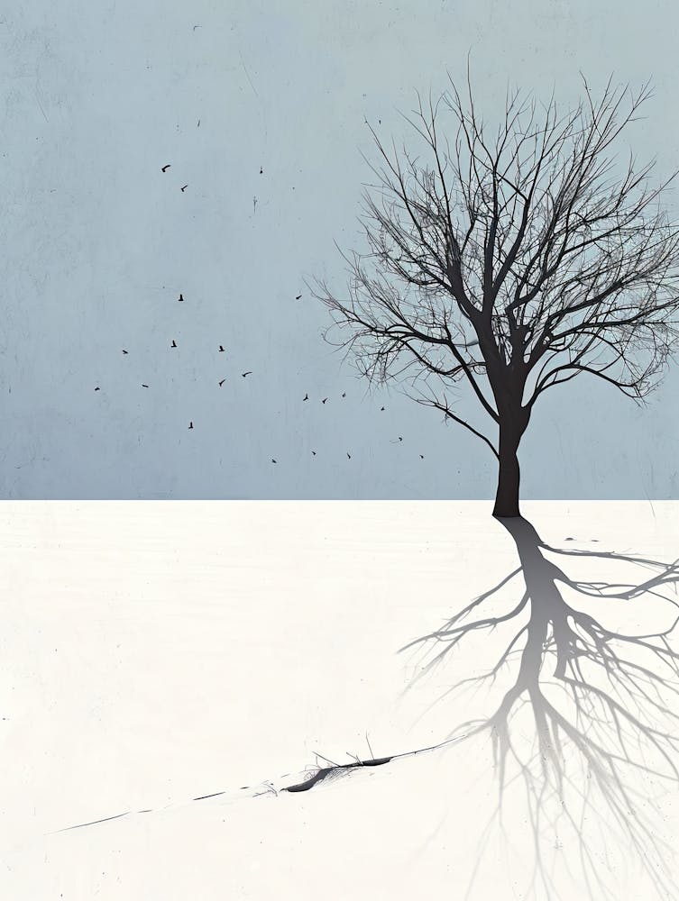Tree In The Snow, Minimalism 2