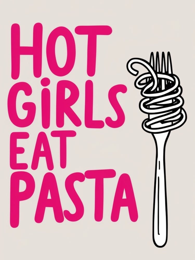 Hot Girls Eat Pasta 13