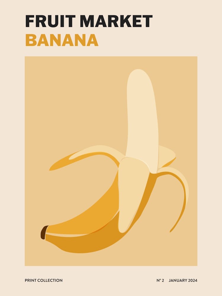 Obstmarkt Nr. 2 Banane
