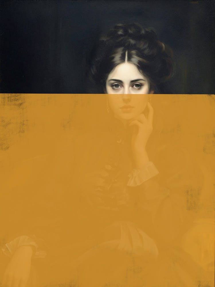 Altered Portrait of Woman