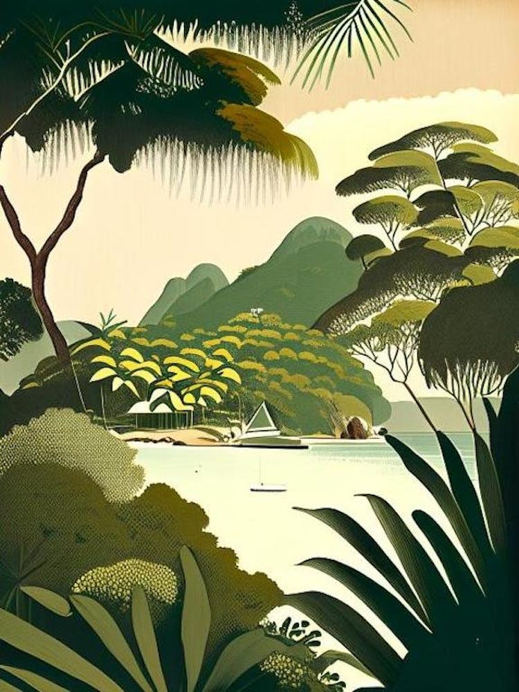 La Digue Seychelles Rousseau Inspired Tropical Destination