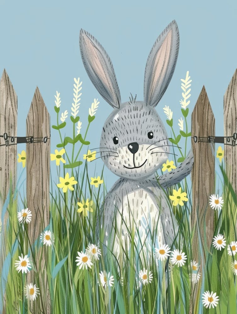 Bunny In The Meadow