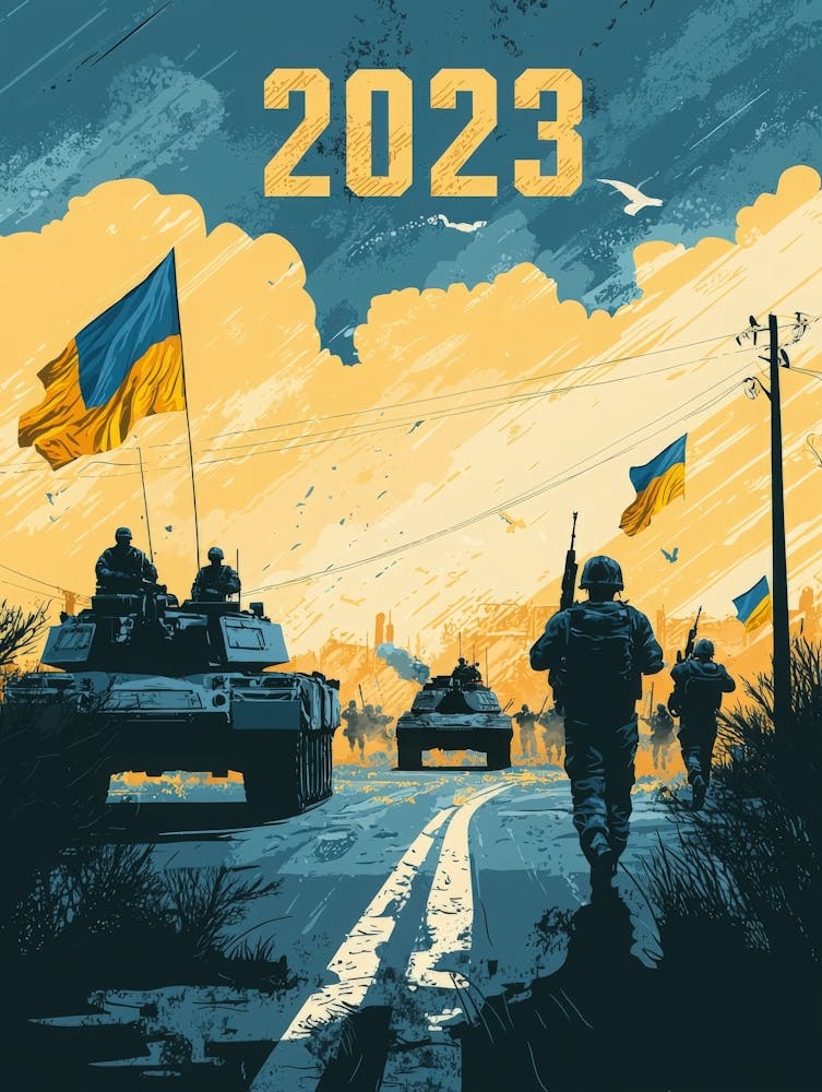 Aihrgdesign A Dramatic Geopolitical Poster Depicting Ukraines 2d8ad763 De2c 43a2 83c6 Af79cacea02e 3