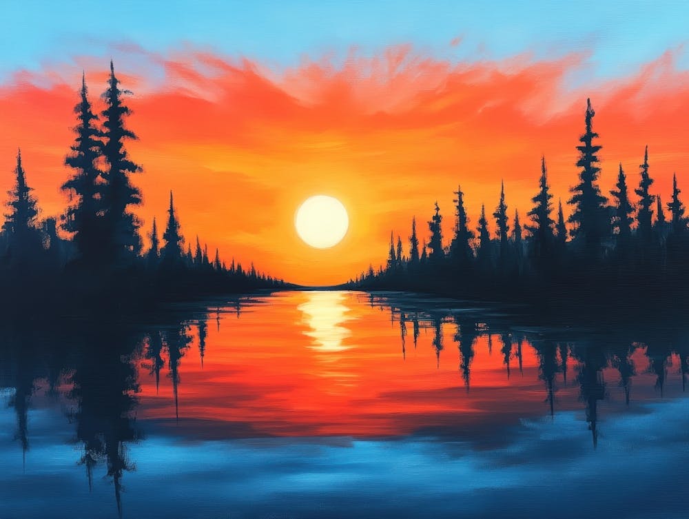 Sunset In The Woods 18