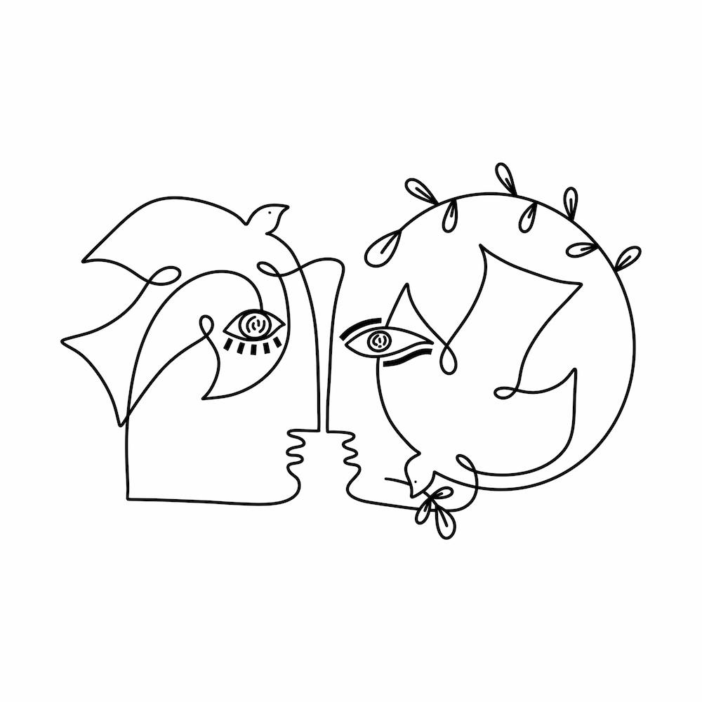 Hovering Love Square