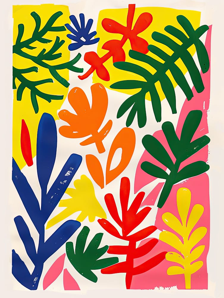 Mystical Tropics Matisse Style