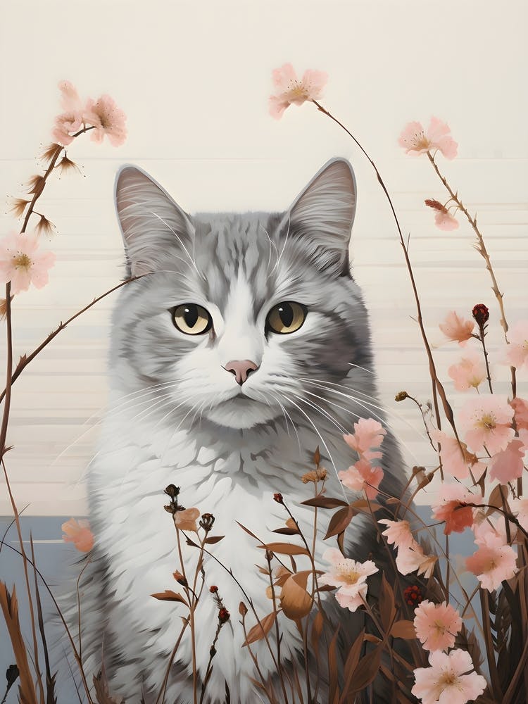 Modern Japandi Cat 2