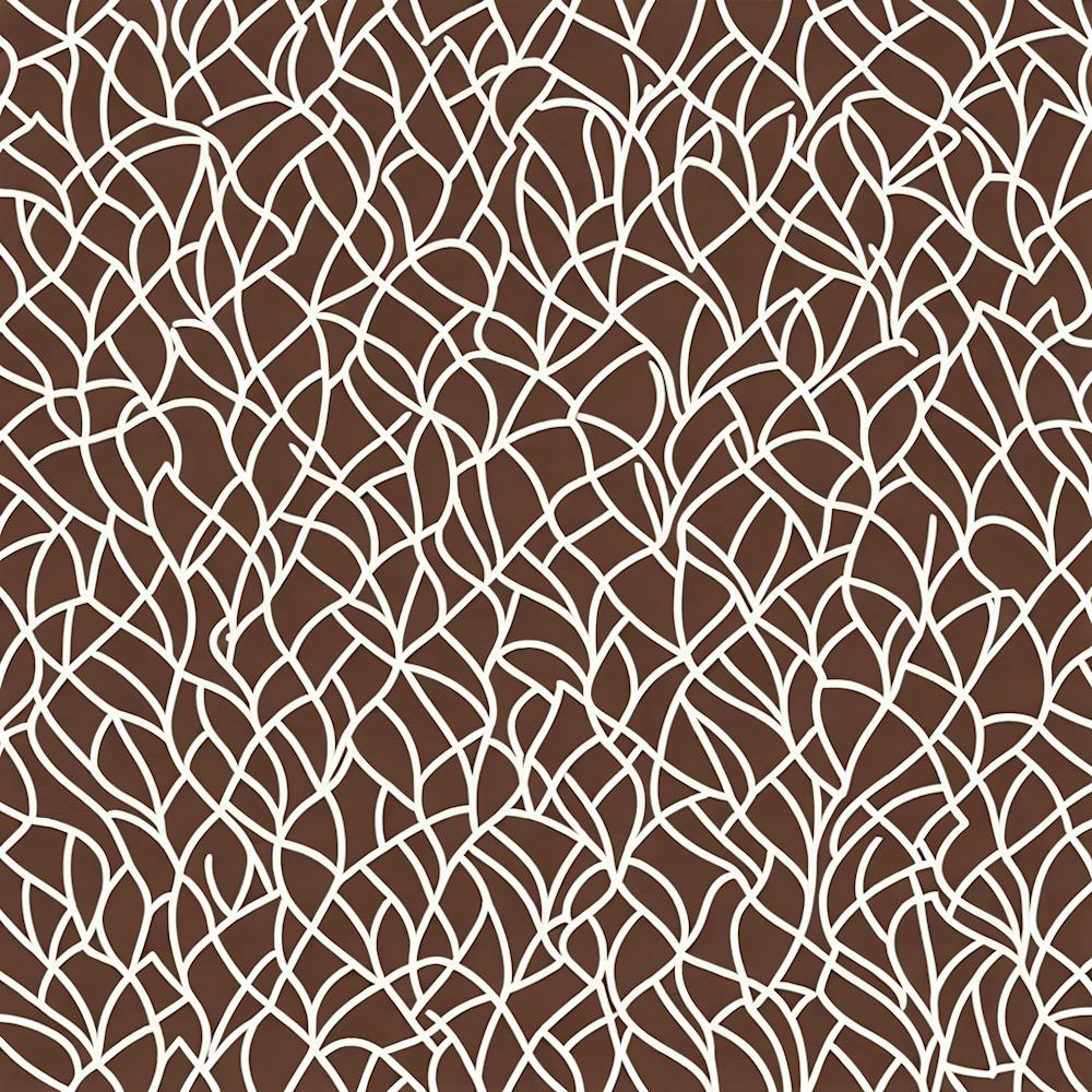 Brown And White Abstract Seamless Pattern, Flat Art, 189