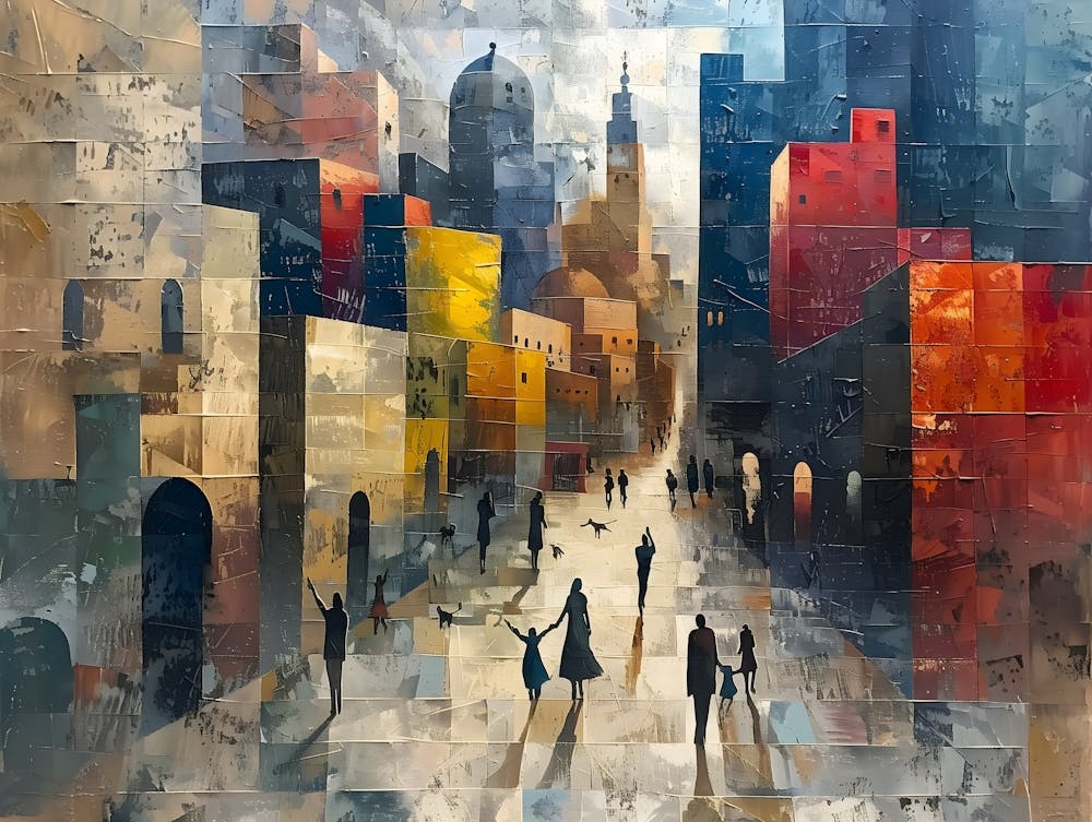 Modern City, Cubism